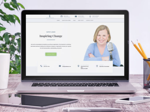 Website Design for Cathy Lewis
