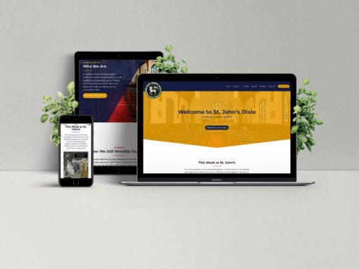 Website Design for St. John’s Anglican Church