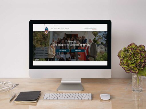 Website Design for Historic Church of the Good Shepherd